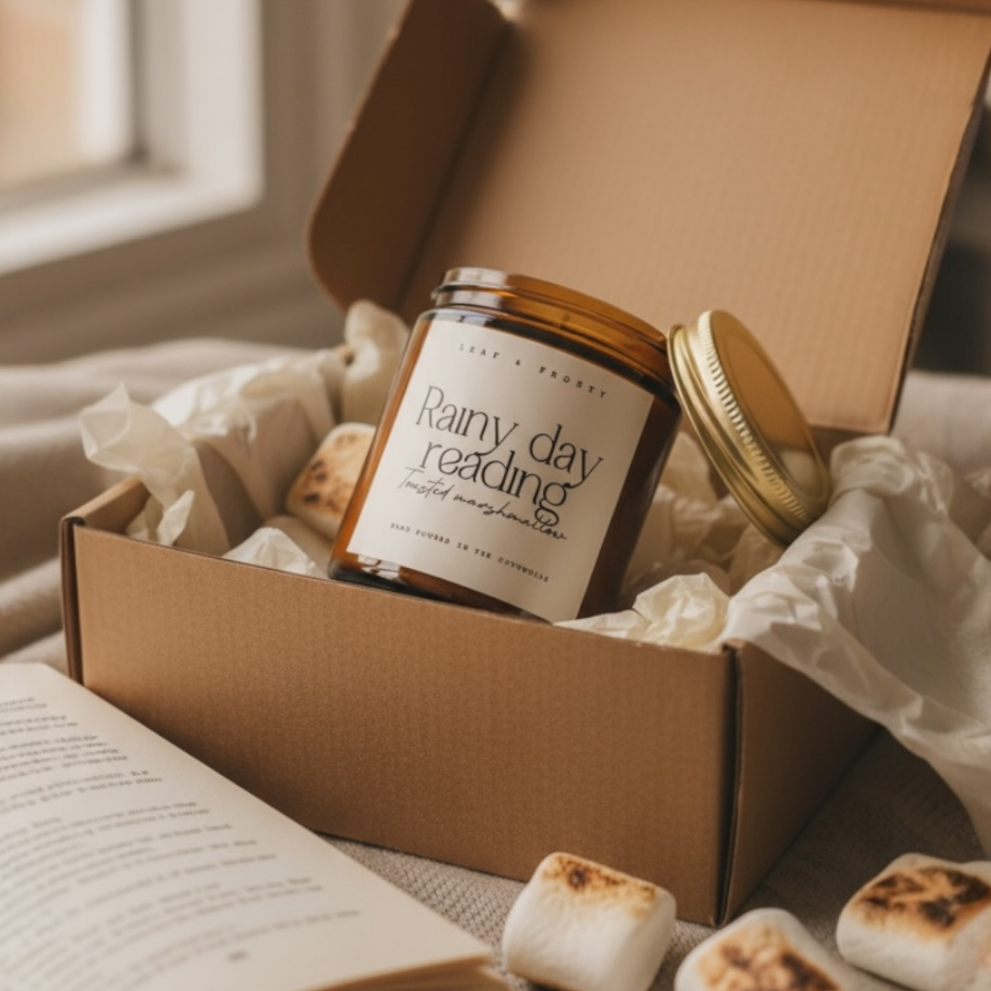 RAINY DAY READING - Apothecary Candle